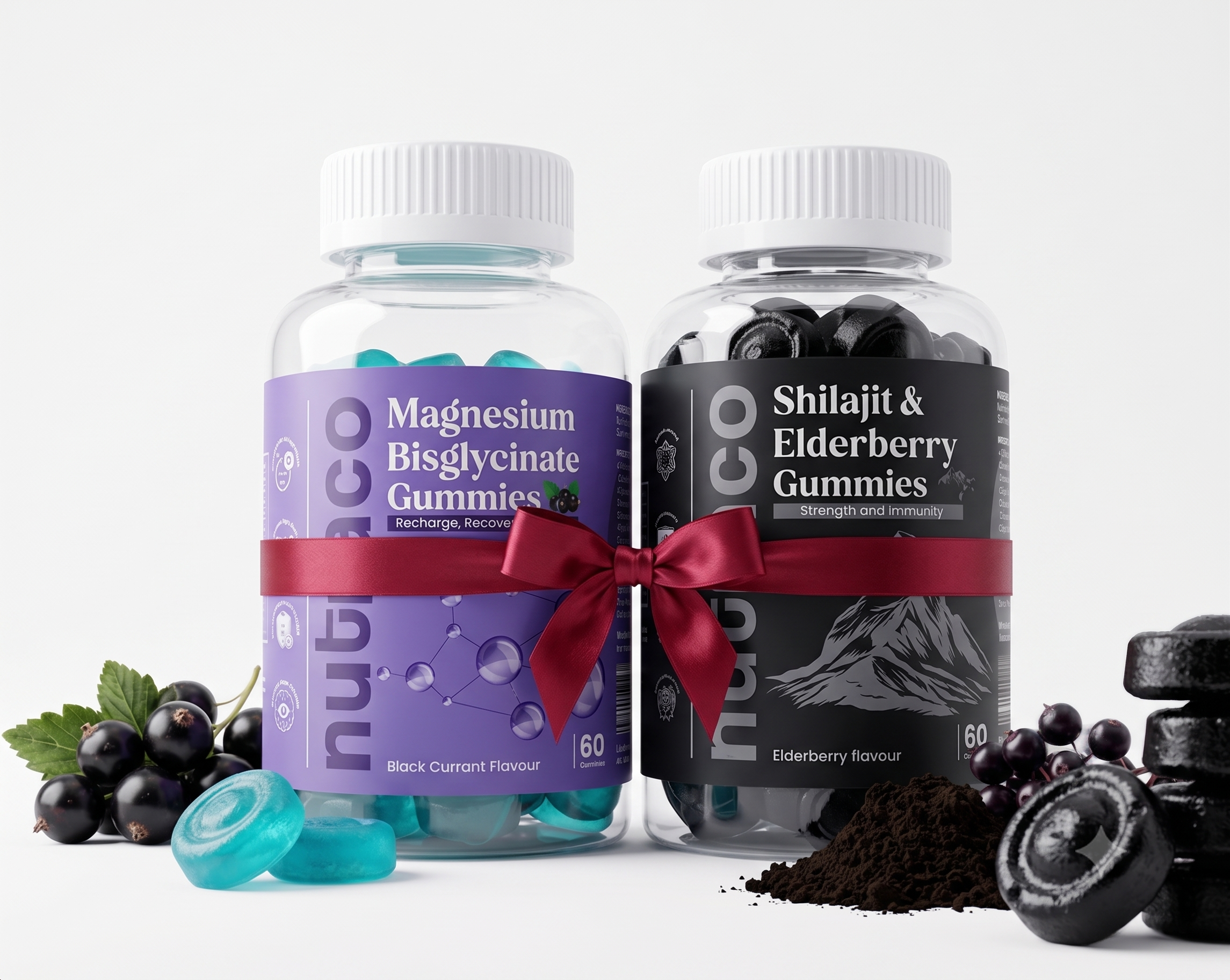 Shilajit and magnesium 1 each
